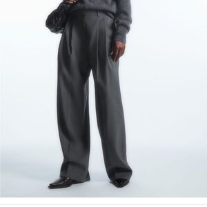 COS wool wide leg trouser
